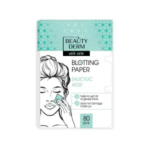 САЛФЕТКИ МАТИРУЮЩИЕ BEAUTY DERM ДЛЯ ЛИЦА С САЛИЦИЛЛОВОЙ КИСЛОТОЙ №80 САЛФЕТКИ МАТИРУЮЩИЕ BEAUTY DERM ДЛЯ ЛИЦА С САЛИЦИЛЛОВОЙ КИСЛОТОЙ №80