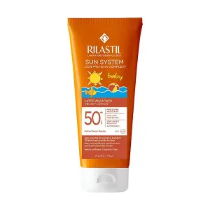 СОЛНЦЕЗАЩИТНЫЙ БАРХАТНЫЙ ЛОСЬОН ДЛЯ ТЕЛА RILASTIL SUN SYSTEM SPF 50+ ДЛЯ ДЕТЕЙ 200 МЛ СОЛНЦЕЗАЩИТНЫЙ БАРХАТНЫЙ ЛОСЬОН ДЛЯ ТЕЛА RILASTIL SUN SYSTEM SPF 50+ ДЛЯ ДЕТЕЙ 200 МЛ