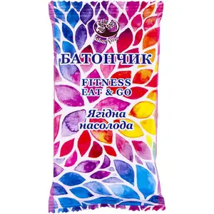 Батончик Ягідна насолода Батончик Ягідна насолода