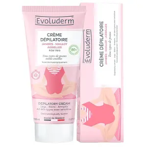 крем Evoluderm (Еволюдерм) д/депіляції ног, пахв и бікіні 150 мл крем Evoluderm (Еволюдерм) д/депіляції ног, пахв и бікіні 150 мл