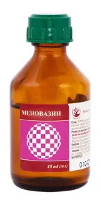 Меновазин р-р спирт. 40 мл Меновазин р-р спирт. 40 мл