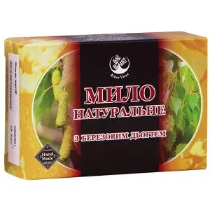 Мило натуральне з дьогтем 75 г Мило натуральне з дьогтем 75 г