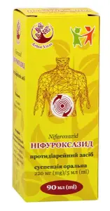 Ніфуроксазид сусп. орал. 220 мг/5 мл 90 мл Ніфуроксазид сусп. орал. 220 мг/5 мл 90 мл