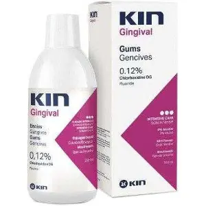 Ополіскувач Kin (Кін) Gingival д/ротової порожнини проти зубного нальоту з хлоргексидином 0,12% 250 мл Ополіскувач Kin (Кін) Gingival д/ротової порожнини проти зубного нальоту з хлоргексидином 0,12% 250 мл