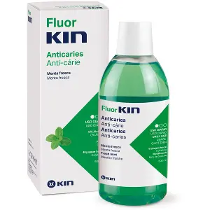 Ополіскувач Kin (Кін) Fluor д/ротової порожнини проти карієсу мята 500 мл Ополіскувач Kin (Кін) Fluor д/ротової порожнини проти карієсу мята 500 мл