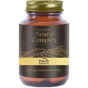 Поливит суперcaps Neuro Complex (Суперкапс Нейро Комплекс) капс. №60 Поливит суперcaps Neuro Complex (Суперкапс Нейро Комплекс) капс. №60