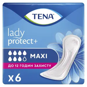 Прокладки уролог. Tena (Тена) Lady Maxi 6+ InstaDry Прокладки уролог. Tena (Тена) Lady Maxi 6+ InstaDry