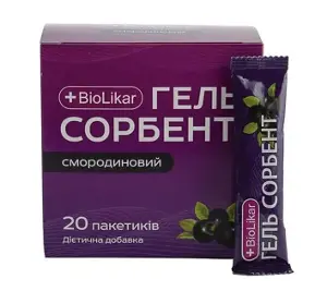 ГЕЛЬ СОРБЕНТ БИОЛИКАР СМОРОДИНОВЫЙ ПАК. 20Г №20 ГЕЛЬ СОРБЕНТ БИОЛИКАР СМОРОДИНОВЫЙ ПАК. 20Г №20