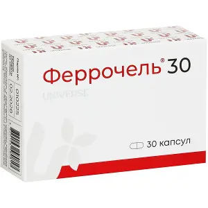Феррочель 30 капс.№ 30 Феррочель 30 капс.№ 30