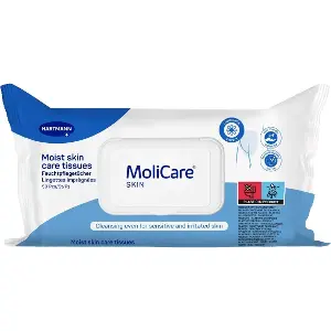Серветки вологі MoliCare Skin(Молікеа Скін) д/догляду за шкірою (50шт.) Серветки вологі MoliCare Skin(Молікеа Скін) д/догляду за шкірою (50шт.)