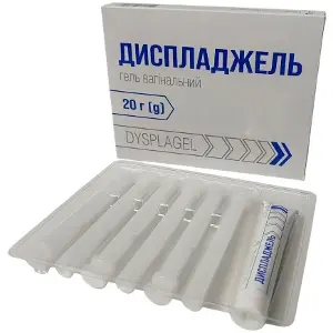 Диспладжель гель вагін. 20г+6 апл. (Медікард) Диспладжель гель вагін. 20г+6 апл. (Медікард)