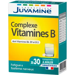 Дієтична добавка Juvamine (Жувамін) Комплекс вітамінів В, з підсолоджувачем, капс. №30 Дієтична добавка Juvamine (Жувамін) Комплекс вітамінів В, з підсолоджувачем, капс. №30