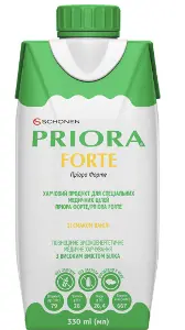 Харчування для спеціальних медичних цілей PRIORA (Пріора) Форте для дорослих та дітей від 3 років зі смаком ванілі 330 мл Харчування для спеціальних медичних цілей PRIORA (Пріора) Форте для дорослих та дітей від 3 років зі смаком ванілі 330 мл