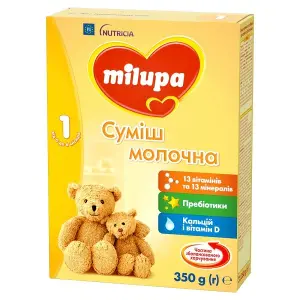 Милупа молочна смесь №1 350г Милупа молочна смесь №1 350г