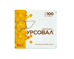 Урсовал капс. 250мг №100 Урсовал капс. 250мг №100