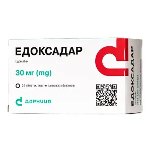 Едоксадар табл. п/о 30мг №30 Едоксадар табл. п/о 30мг №30