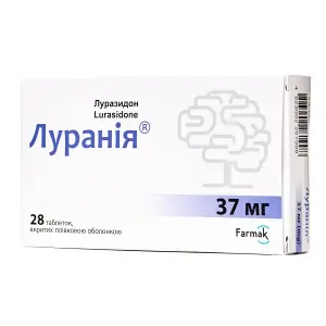 Лурания табл. п/о 37мг №28 Лурания табл. п/о 37мг №28