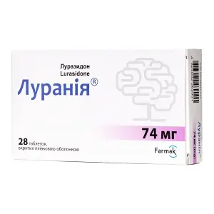 Лурания табл. п/о 74мг №28 Лурания табл. п/о 74мг №28