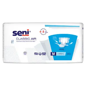 Подгузники для взрослых Seni (Сени) Classic AIR Medium (Класик Медиум) размер M/2 30 шт Подгузники для взрослых Seni (Сени) Classic AIR Medium (Класик Медиум) размер M/2 30 шт
