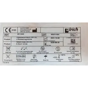 Трубка пацієнта 250см XD 2040 Трубка пацієнта 250см XD 2040