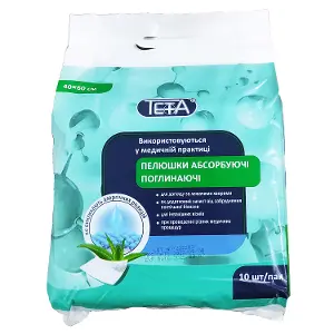 Пелёнки гигиенические Teta (Тета) абсорбирующие впитывающие размер 60 см x 40 см упаковка 10 шт Пелёнки гигиенические Teta (Тета) абсорбирующие впитывающие размер 60 см x 40 см упаковка 10 шт