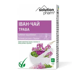 Фіточай Іван-чай трава 40 г Solution pharm Фіточай Іван-чай трава 40 г Solution pharm