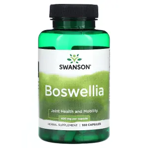 Босвелия SWANSON (Свенсон) Boswellia 400 mg капсулы для здоровья и подвижности суставов флакон 100 шт Босвелия SWANSON (Свенсон) Boswellia 400 mg капсулы для здоровья и подвижности суставов флакон 100 шт