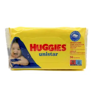 Салфетки влажные детские HUGGIES (Хаггис) Unistar 56 шт Салфетки влажные детские HUGGIES (Хаггис) Unistar 56 шт
