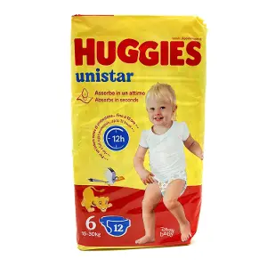 Подгузники детские HUGGIES (Хаггис) Unistar (Юнистар) унисекс с персонажами Диснея размер 6 от 15 до 30 кг 12 шт Подгузники детские HUGGIES (Хаггис) Unistar (Юнистар) унисекс с персонажами Диснея размер 6 от 15 до 30 кг 12 шт