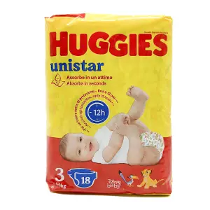 Подгузники детские HUGGIES (Хаггис) Unistar (Юнистар) унисекс с персонажами Диснея размер Midi 3 от 4 до 9 кг 18 шт Подгузники детские HUGGIES (Хаггис) Unistar (Юнистар) унисекс с персонажами Диснея размер Midi 3 от 4 до 9 кг 18 шт