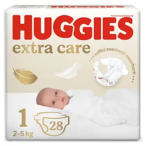 Подгузники детские HUGGIES (Хаггис) Extra Care (Экстра Кэйр) от 2 до 5 кг 28 шт Подгузники детские HUGGIES (Хаггис) Extra Care (Экстра Кэйр) от 2 до 5 кг 28 шт