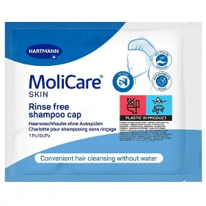 Шапочка MOLICARE Skin (Моликар Скин) для мытья головы без воды 1 шт Шапочка MOLICARE Skin (Моликар Скин) для мытья головы без воды 1 шт