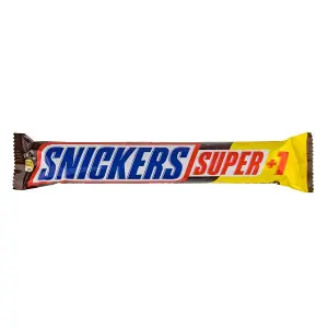 Батончик SNICKERS Super+1 112,5 г Батончик SNICKERS Super+1 112,5 г