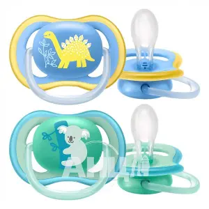 Пустушка PHILIPS AVENT 349/11 силіконова 18+ для хлопчика №2 Пустушка PHILIPS AVENT 349/11 силіконова 18+ для хлопчика №2