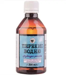 Перекис водню 3% 100 мл Перекис водню 3% 100 мл