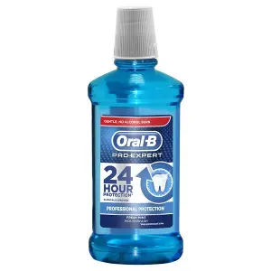 Ополаскиватель для полости рта ORAL-B профзащита свежая мята 500МЛ Ополаскиватель для полости рта ORAL-B профзащита свежая мята 500МЛ