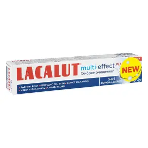 Зубная паста LACALUT MULTI-EFFECT PLUS лакалут мульти-эффект плюс глубокая очистка 75 мл Зубная паста LACALUT MULTI-EFFECT PLUS лакалут мульти-эффект плюс глубокая очистка 75 мл