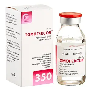 Томогексол розчин для ін'єкцій 350 мг йоду/мл 500 мл №1 Томогексол розчин для ін'єкцій 350 мг йоду/мл 500 мл №1