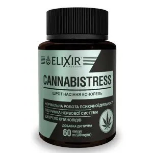 Каннабістрес CANNABISTRESS капсули №60 Каннабістрес CANNABISTRESS капсули №60