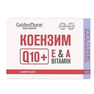 Коензим Q10 капсули №30 Коензим Q10 капсули №30