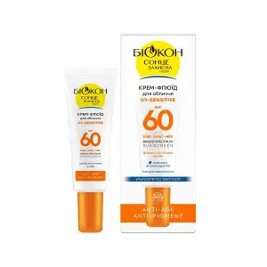 Біокон 360121 крем-флюїд 25 мл сонцезахисний SPF-60 Біокон 360121 крем-флюїд 25 мл сонцезахисний SPF-60