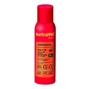 Спрей EXTRAVEL Superior від усіх видів летючих комах та кліщів 100 мл Спрей EXTRAVEL Superior від усіх видів летючих комах та кліщів 100 мл