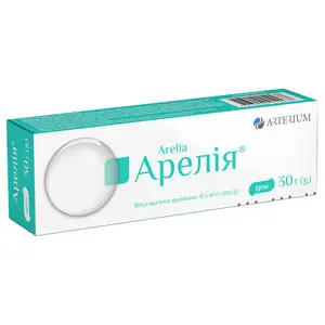 Арелія крем 0,5 мг/г туба 30 г Арелія крем 0,5 мг/г туба 30 г