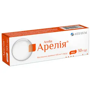 Арелія мазь 0,05 мг/г туба 30 г Арелія мазь 0,05 мг/г туба 30 г