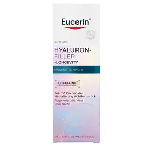 Крем для лица EUCERIN (Юцерин) Hyaluron-Filler (Гиалурон филер) эпигенетический антивозрастной ночной для всех типов кожи 50 мл Крем для лица EUCERIN (Юцерин) Hyaluron-Filler (Гиалурон филер) эпигенетический антивозрастной ночной для всех типов кожи 50 мл