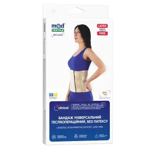 Бандаж універсальний MEDTEXTILE 4012 без латексу розмір XXXL/XXXXL Бандаж універсальний MEDTEXTILE 4012 без латексу розмір XXXL/XXXXL