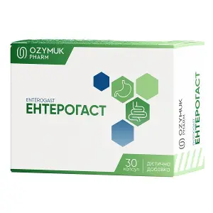 ЭНТЕРОГАСТ КАПСУЛЫ №30 ЭНТЕРОГАСТ КАПСУЛЫ №30