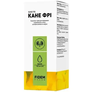 Кане фрі краплі 100мл, Фідем Фарм Кане фрі краплі 100мл, Фідем Фарм