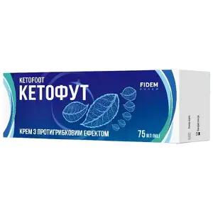 Кетофут крем 75мл, Фідем Фарм Кетофут крем 75мл, Фідем Фарм