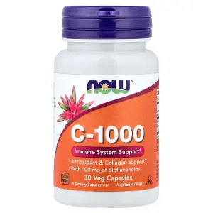 Нау (Now) Вітамін C 1000 капсули №30 Нау (Now) Вітамін C 1000 капсули №30